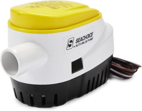 Seachoice 12V Automatic Bilge Pump, 1100 GPH, 1-1/8-Inch Port, 50-19353 in Kuwait