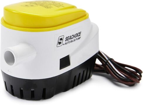 Seachoice 12V Automatic Bilge Pump, 1100 GPH, 1-1/8-Inch Port, 50-19353 in Kuwait