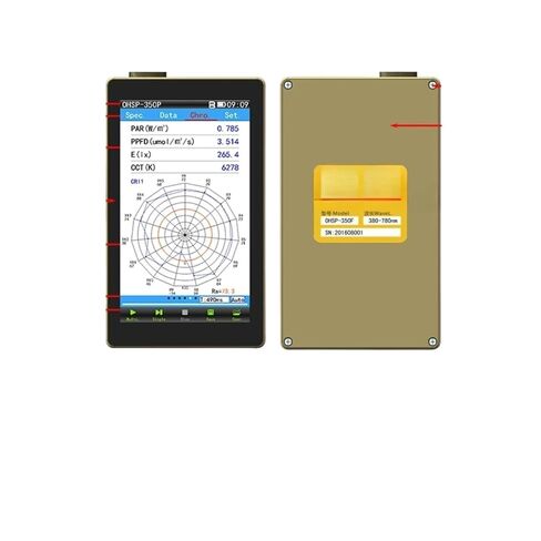 OHSP-350C Spectrometer irradiometer /cm2 CCT CRI Meter in Saudi Arabia