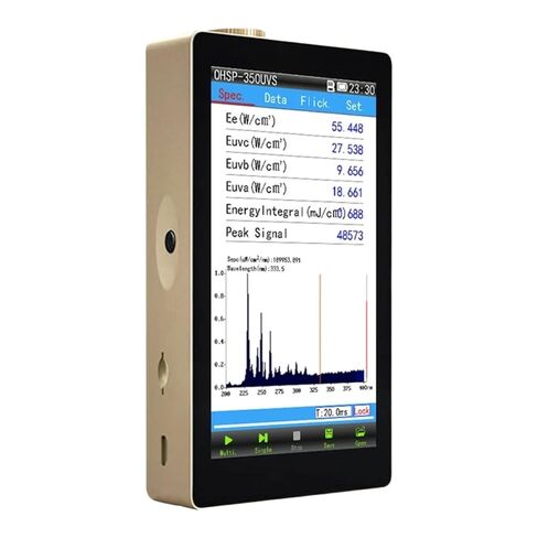 Portable Spectrometer 222nm UVA UVB UVC Measurement FAR UV lamp in Saudi Arabia