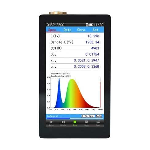 OHSP350 Spectrometer Photometer CCT-CRI illuminance Meter with PC Software(没有Pc软件) in Saudi Arabia