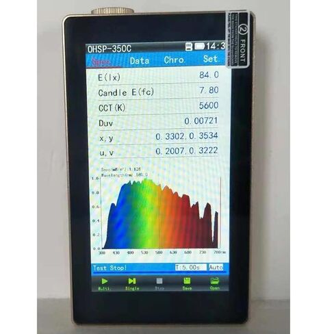 OHSP350C Handheld Spectrometer Optical wavelength Meter in Saudi Arabia