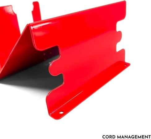 Single Charger Wall Mount | Compatible with Milwaukee M18 Charger | Steel | Made in USA in Saudi Arabia