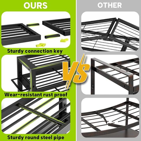 Large Power Tool Organizer Wall Mount,4 Layers 8 Drill Holder Heavy Duty Metal Cordless Tool Storage Loads 420lbs with Screwdriver Holder,Utility Racks for Garage, Workshop, Pegboard, Shed - 32 Inch in Saudi Arabia