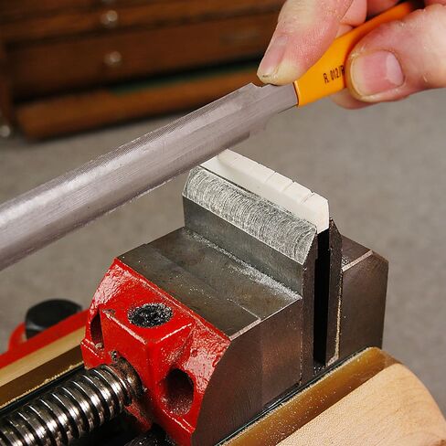 StewMac Nut and Saddle Vise – Specialized Steel Vise for Easier & Faster Guitar Nut and Saddle Shaping – Tool for Luthiers with Angled Jaws and Undercut Clamping Design in Kuwait