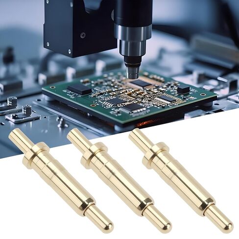 100pcs 9.5mm Current Test Probes Pogo Pins Connector 24VDC 1.5A for Mobile Phones Communications Automotive in Kuwait