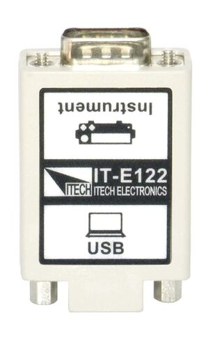 واجهة اتصال ITECH USB مع كابل اتصال قياسي 1.5 متر IT-E122 تحميل DC ومصدر طاقة DC in Kuwait