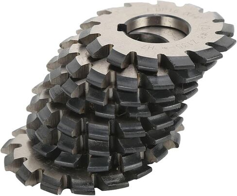 HSS Gear Mill Cutters 8Pcs Involute Gear Milling Cuttering Set High Speed Steel Cutting Tools 55mm 22mm for Metalworking Tool in Kuwait