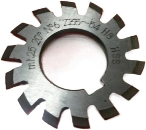 HSS والعتاد مطحنة القواطع مجموعة 8 قطعة وحدة 1.25 PA20 Bore22 1 #2 #3 #4 #5 #6 #7 #8 # قواطع والعتاد مطوي M1.25 in Kuwait