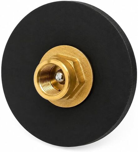 4" Force Disc Curb Plunger - Reinforced Rubber - 1/2" IPS Brass Holder in Kuwait