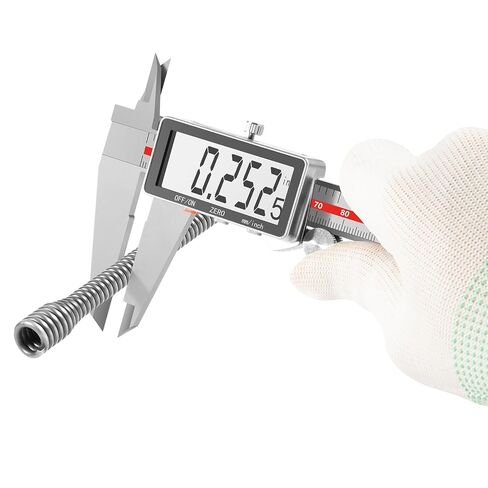 كابل ثعبان الصرف البديل متوافق مع Ridgid K-45 وK-45AF أوجيرز الصرف التلقائي، 21338 كابل داخلي أساسي، 30 قدم × 1/4 بوصة in Kuwait
