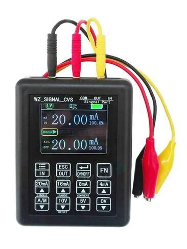 0-20mA 4-20mA 0-5V 0-10V 0-12V 24V إشارة مولد 0-22mA معاير متر التصحيح أداة عرض WZ-Signal-CVS in Kuwait