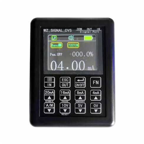 0-20mA 4-20mA 0-5V 0-10V 0-12V 24V إشارة مولد 0-22mA معاير متر التصحيح أداة عرض WZ-Signal-CVS in Kuwait