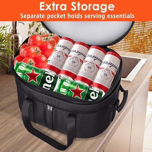 Carry Bag for Ninja Crock Pot Slow Cooker, Portable Travel Carrier Case for Foodi Possiblecooker Pro 8.5 Qt Multi-Cooker MC1000, MC1001, Slow Cooker Bag, for Ninja 8.5 to 10 Quart Crock Pot in Kuwait