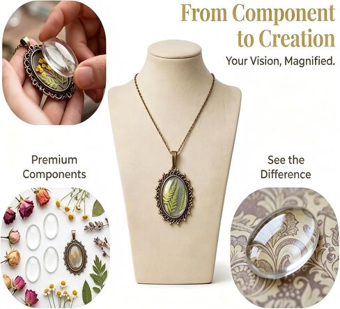 enenes 30x40 مم cabochons ، 50 pcs كابوشون بيضاوي لصناعة المجوهر in Kuwait