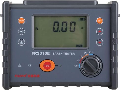 Ground Resistance Tester Soil Resistivity Meter 0.00Ω～30.00KΩ High-precision Resistance Tester FR3010E in Kuwait