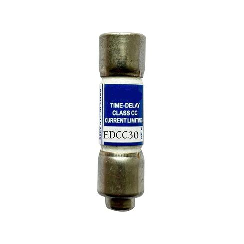 10-Pack New EDCC-30 EDCC30 EDCC-30A 600Vac Time Delay Fus，EDCC-30A Current Limiting Class CC Rejection Cartridge Fuses in Kuwait