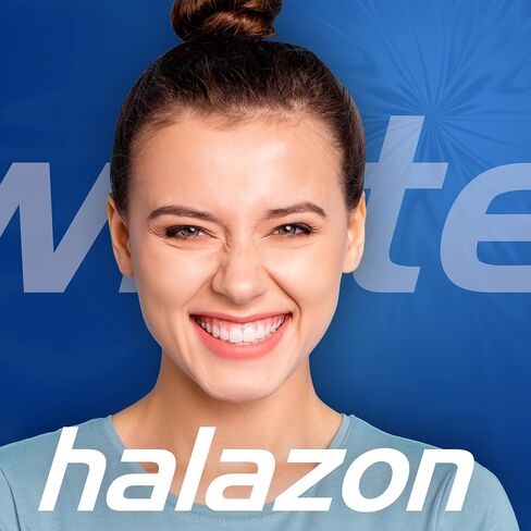 Halazon White Toothpaste 75 ml (2.53 fl oz) – Whitening Toothpaste for Stain Removal – Helps Remove Coffee, Tea & Nicotine Stains – Enamel Protection – German Oral Care Brand in Saudi Arabia