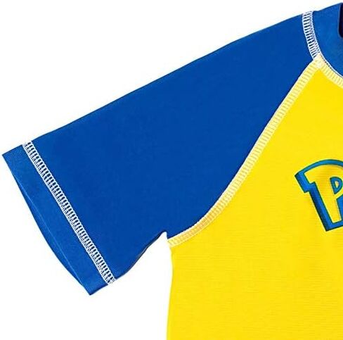 Pokemon Pikachu Raglan Short Sleeve Rash Guard Swim Top in Kuwait