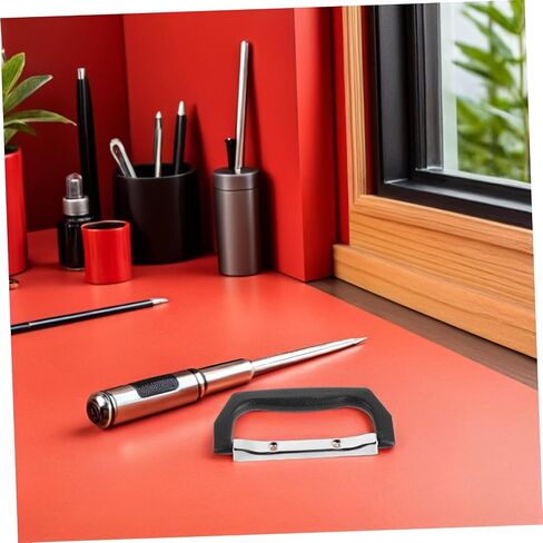 6pcs Luggage Pull Handle Replacement Set with Metal and Plastic Construction, Easy Installation and Comfortable Grip, Fits Most Hard Case Luggage and Boxes for Travel in Kuwait