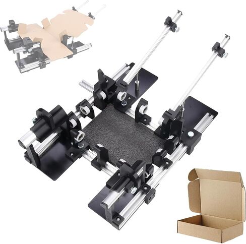 Manual Carton Folding Tool with Adjustable Size and Angle, Aluminum Frame for Easy Box Assembly,Width15cm-Length 45cm in Kuwait