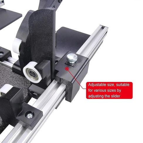 Manual Carton Folding Tool with Adjustable Size and Angle, Aluminum Frame for Easy Box Assembly,Width15cm-Length 45cm in Kuwait