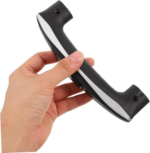 Replacement Plastic Suitcase Pull Handle with Screws for Luggage Trolley Repair, Medium Black Luggage Grip Replacement for Travel Bags and Hard Cases in Kuwait