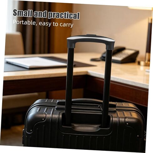 Replacement Plastic Suitcase Pull Handle with Screws for Luggage Trolley Repair, Medium Black Luggage Grip Replacement for Travel Bags and Hard Cases in Kuwait