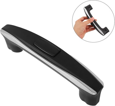 Replacement Plastic Suitcase Pull Handle with Screws for Luggage Trolley Repair, Medium Black Luggage Grip Replacement for Travel Bags and Hard Cases in Kuwait