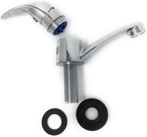 Office Basin Lavatory 4/5 Thread Dial Single Hole Cold Faucet Tap [N110] ADA in Saudi Arabia