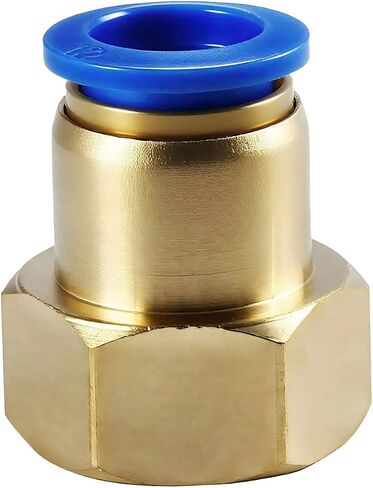 PCF Pneumatic Connector Fitting 10/12mm Thread M5 3/4" 1 2 Way Hose Fittings Pipe Quick Connectors 1Pcs(8mm,3/8") in Kuwait