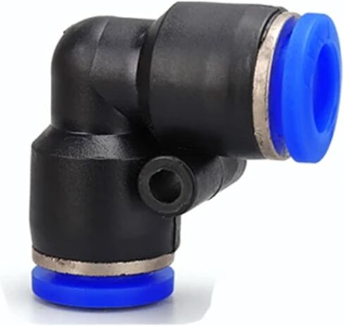 Pneumatic Quick Connector Pipe Hose 4 6 8 10 12 14 16mm PU PV PE PY Plastic 1Pcs(PE,14mm) in Kuwait