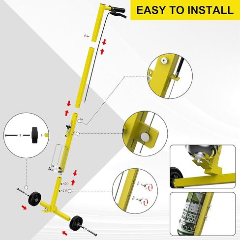 Marking Paint Wand, Compatible with Inverted Striping Paint (T-Tip Nozzle) | Striping Line Painting Wand for Parking Lots, Warehouses, Utility Marking, or Athletic Fields in Kuwait