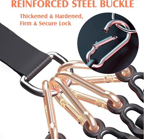 Multifunctional Foot Pedal Resistance Band with Handle,Unisex 4-Tube & 25-100 lbs Adjustable Elastic Sit up Pull Rope for Waist in Kuwait