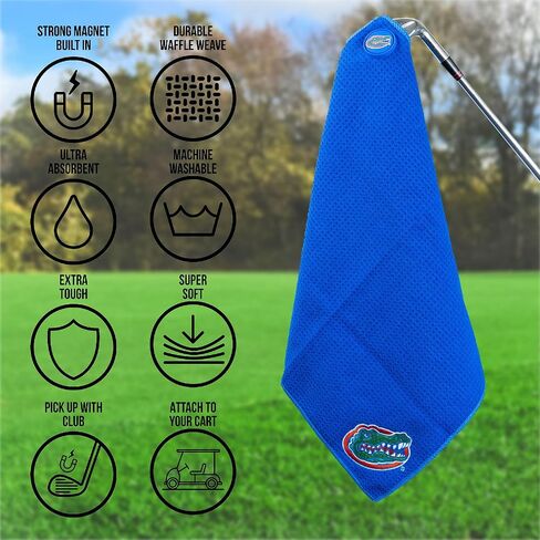 Team Golf / Parrot Paddles NCAA Florida Magnetic Microfiber Towel in Kuwait