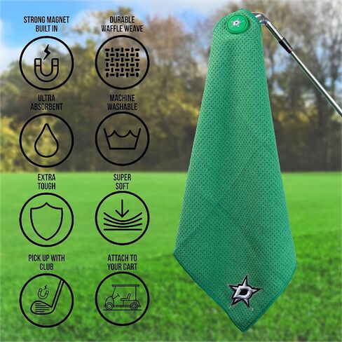 Team Golf / Parrot Paddles NHL Dallas Stars Magnetic Microfiber Towel in Kuwait