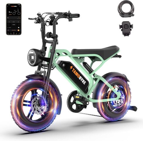 T16 دراجة كهربائية للمراهقين والطفل ، 1000W Motor 48V15.6AH بطارية قابلة للإزالة ، دراجة كهربائية على الطرق الوعرة على الطرق الوعرة ، 16 بوصة إطار سمين للأطفال ، و 7 سرعات ، وفرامل هيدروليكية مزدوجة ، وركاب الدراجين 4'5 "-5'4" in Kuwait