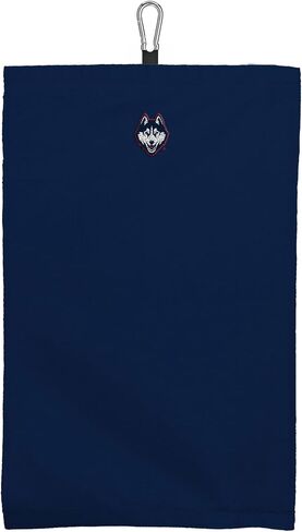 NORTHWEST UConn Huskies NCAA Team Logo Micro Fiber Tri-Fold Golf Towel 16 x 24 Inches in Kuwait