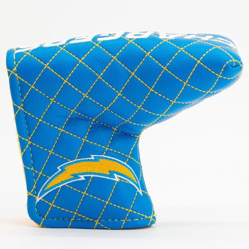 Team Golf NFL Los Angeles Chargers Quilted Blade Putter Cover (Solid) in Kuwait