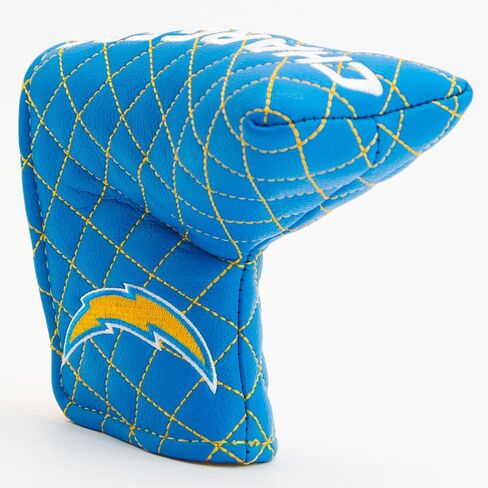 Team Golf NFL Los Angeles Chargers Quilted Blade Putter Cover (Solid) in Kuwait