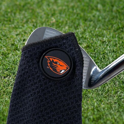 منشفة من الألياف الدقيقة المغناطيسية من Team Golf / Parrot Paddles NCAA Oregon St in Kuwait