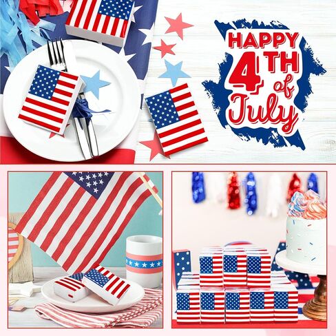 FYSUIMU 50 Bulk Patriotic Tissue Packs Mini Travel Size Facial Tissues 4th of July American Flag Portable Pocket Tissue for Independence Day 250th Anniversary Memorial Day Party Supplies in Kuwait