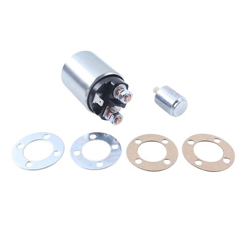 12V 3-Terminal Starter Solenoid F32Z-11390-B 15852-63020 HE191-0987 متوافق مع Ford 1710 1715 1720 1725 1925 New Holland T1510 TC29 TC30 TC33 TC33D Case D25 D29 D33 DX25 جرارات DX29 in Kuwait