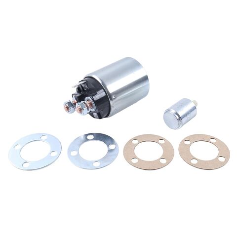 12V 3-Terminal Starter Solenoid F32Z-11390-B 15852-63020 HE191-0987 متوافق مع Ford 1710 1715 1720 1725 1925 New Holland T1510 TC29 TC30 TC33 TC33D Case D25 D29 D33 DX25 جرارات DX29 in Kuwait