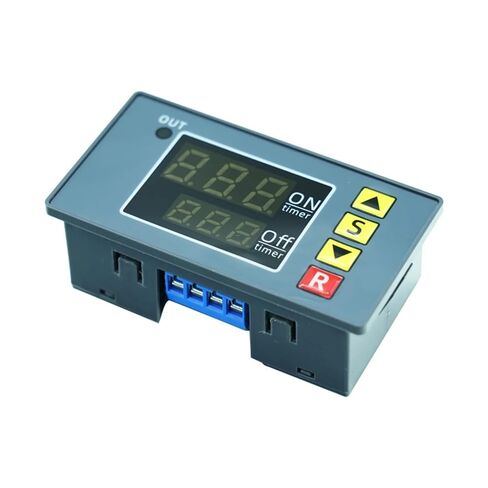 Time delay relays T3231 LED Digital Time Delay Relay | DC 12V 24V AC 110V 220V Cycle Timer Control Switch Adjustable Timing Relay Time Delay Switch(AC 110V-220V) in Kuwait