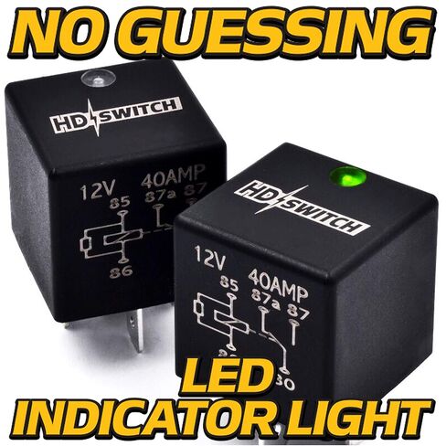 HD Switch 12V 40A WaterProof Relay replaces BobCat ZTS ZT100 ZT200 ZT218 ZT219 ZT220 ZT223 ZT225 ZT226 ZT227 ZT228 ZT231 ZT233 ZT331 JZT1250 JZT2190 JZT2230 JZT2250 w/LED & Dielectric Grease in Kuwait
