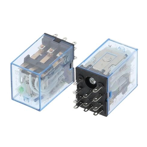 1 PCS Micro Mini Relay HH53P MY3NJ MY3 11-Pin DC AC 12V 24V 36V 110V 220V 380V Coil General Purpose Intermediate Electromagnetic(AC 36V) in Kuwait