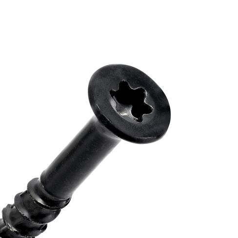 براغي Power Pro ONE مسطحة خارجية سوداء متعددة المواد (#8 × 2-1/2 بوصة) - 91 قطعة in Kuwait