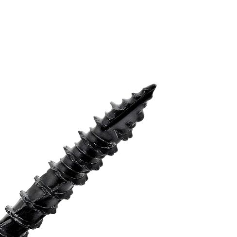 براغي Power Pro ONE مسطحة خارجية سوداء متعددة المواد (#8 × 2-1/2 بوصة) - 91 قطعة in Kuwait