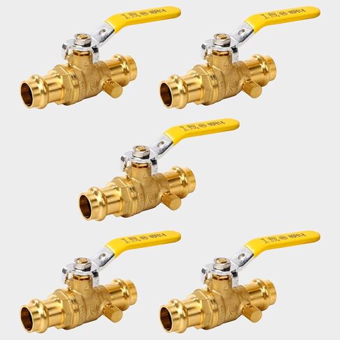 10pcs 3/4 "اضغط على صمام الكرة البقي in Kuwait